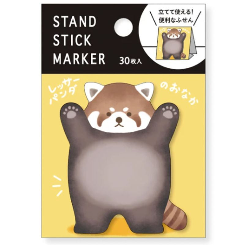 Japońskie karteczki samoprzylepne Red Panda