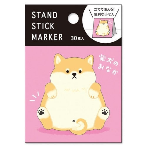 Japońskie karteczki samoprzylepne Shiba Inu