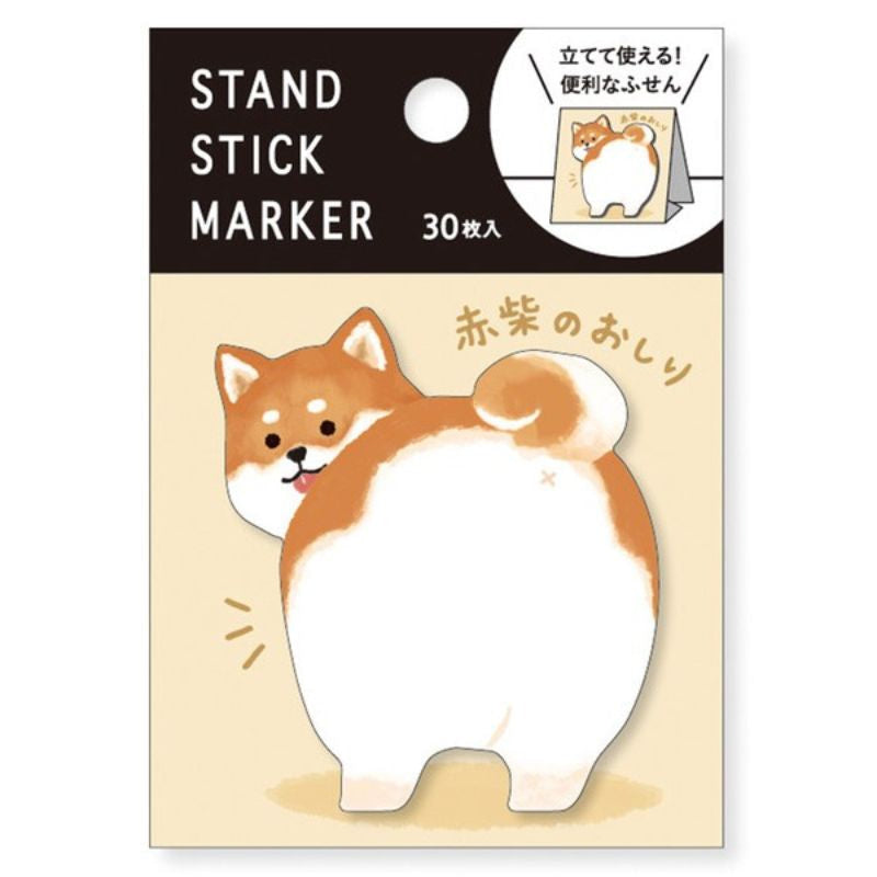 Japońskie karteczki samoprzylepne Shiba Roux