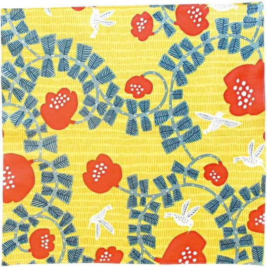 Japońskie kolibry Furoshiki 70x70 cm