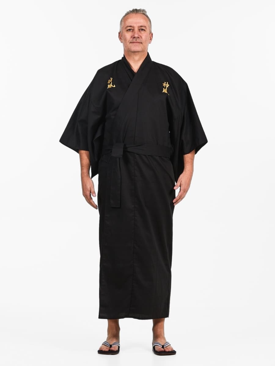 Japońskie męskie kimono Kamikaze Uniwersalny rozmiar