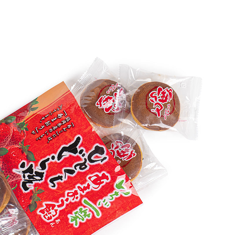 Japońskie Mini Dorayaki Truskawkowe