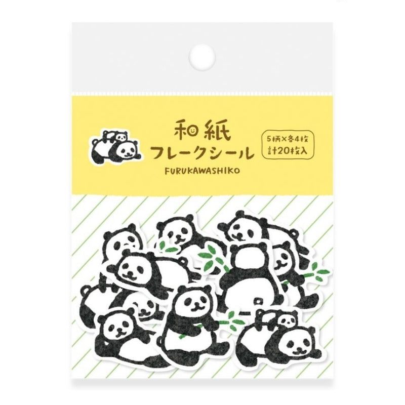Japońskie Naklejki Leniwa Panda