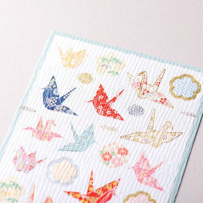 Japońskie naklejki origami
