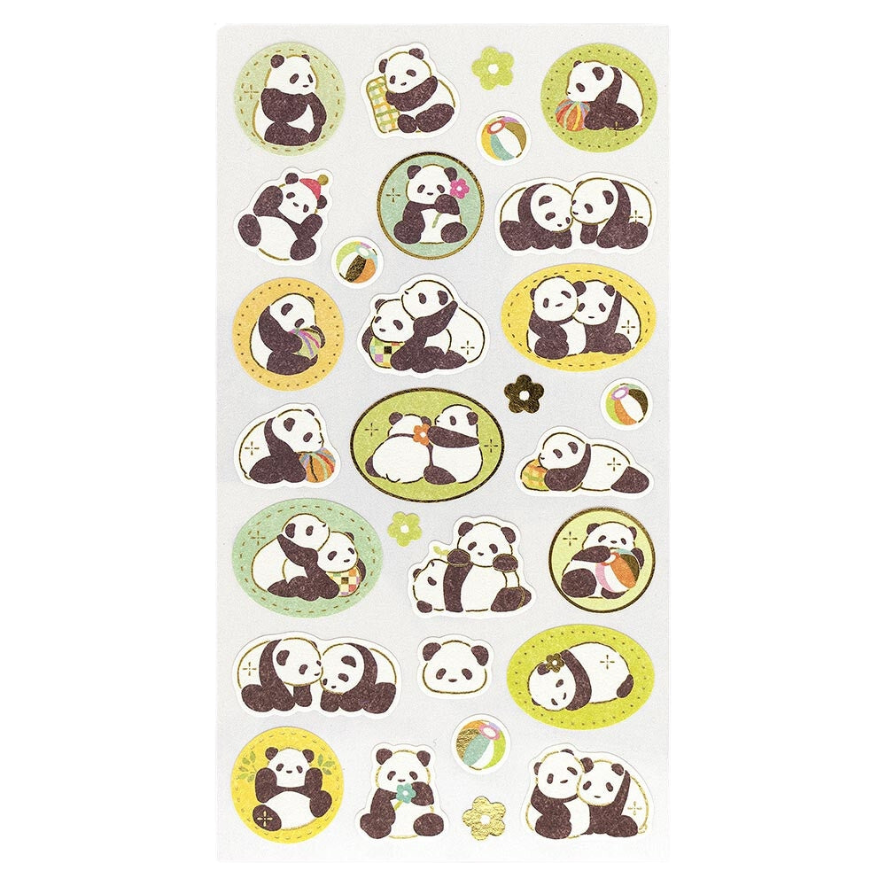 Japońskie Naklejki - Panda