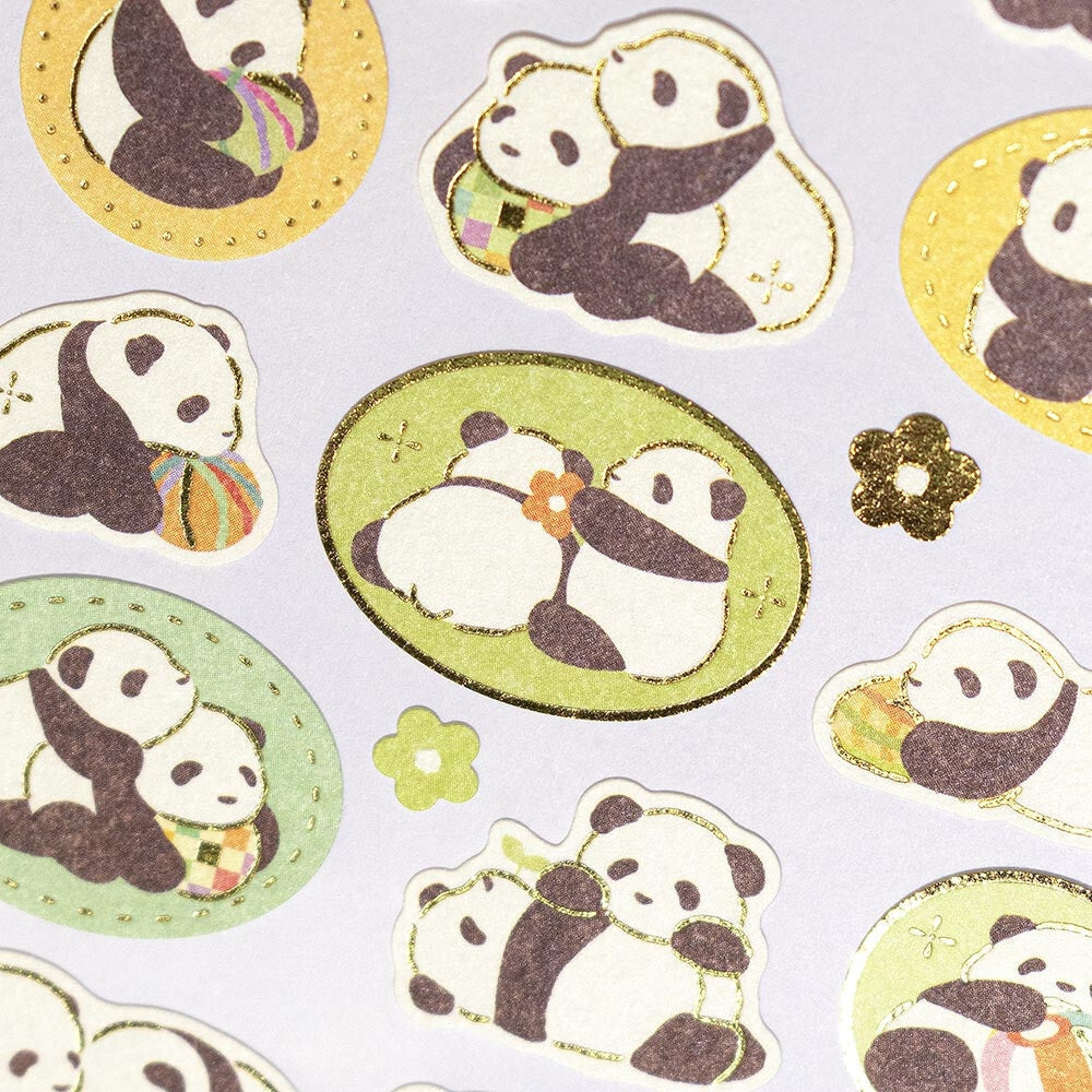Japońskie Naklejki - Panda