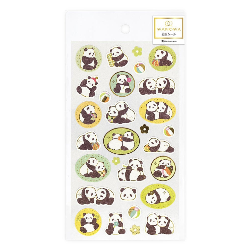 Japońskie Naklejki - Panda