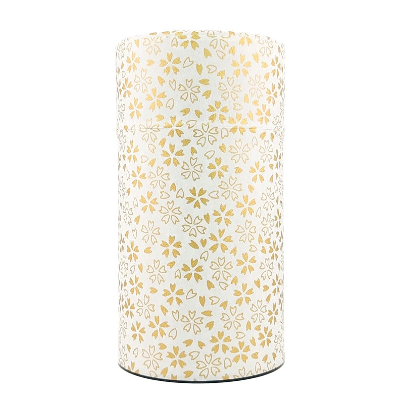 Japońskie pudełko na herbatę Sakura Gold