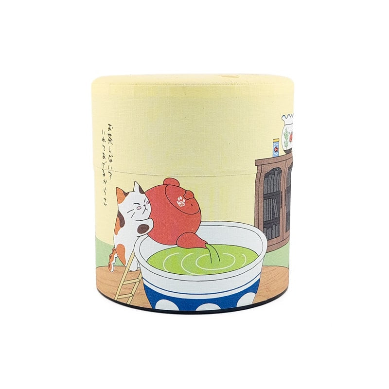 Japońskie pudełko na herbatę Tea Cat