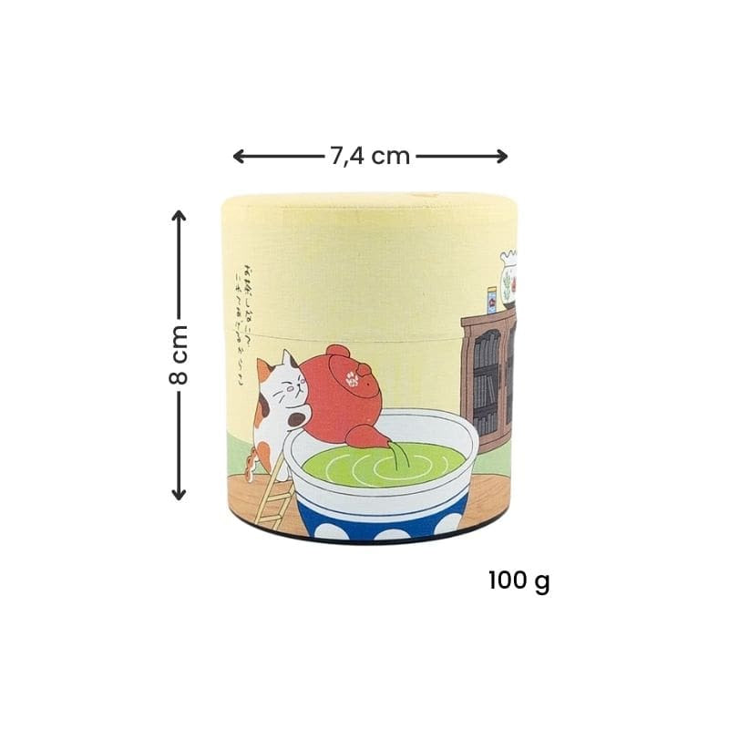 Japońskie pudełko na herbatę Tea Cat