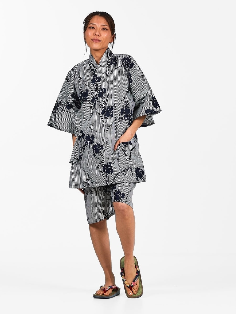 Jinbei Japanese Woman Iris