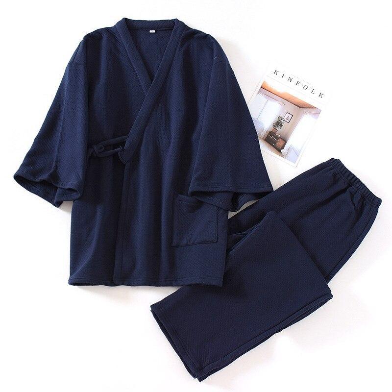 Jinbei Man Cotton Winter Niebieski / M