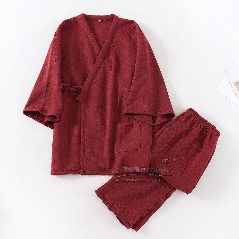 Jinbei Man Cotton Winter Czerwony / M