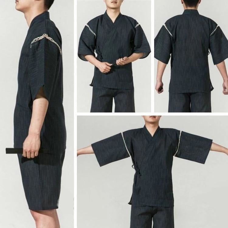 Jinbei Yukata dla mężczyzn