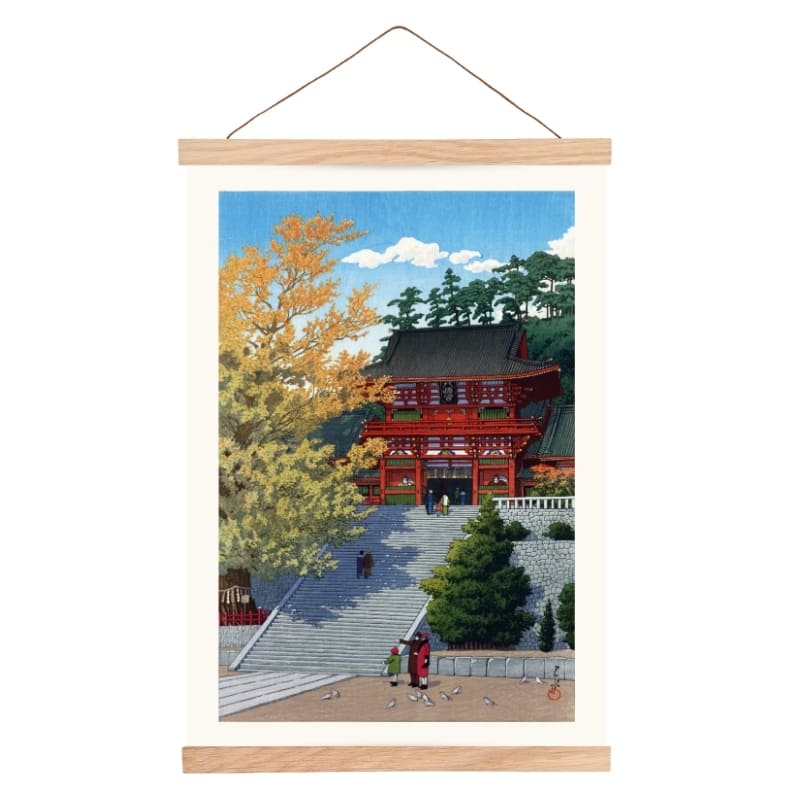 Kamakura Sanctuary - japoński plakat A3