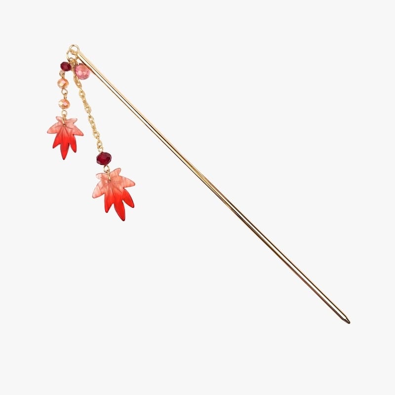 Japoński Momiji Kanzashi