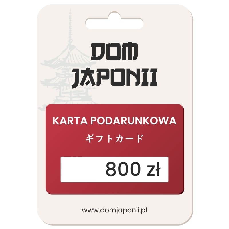 Karta Podarunkowa Dom Japonii 800