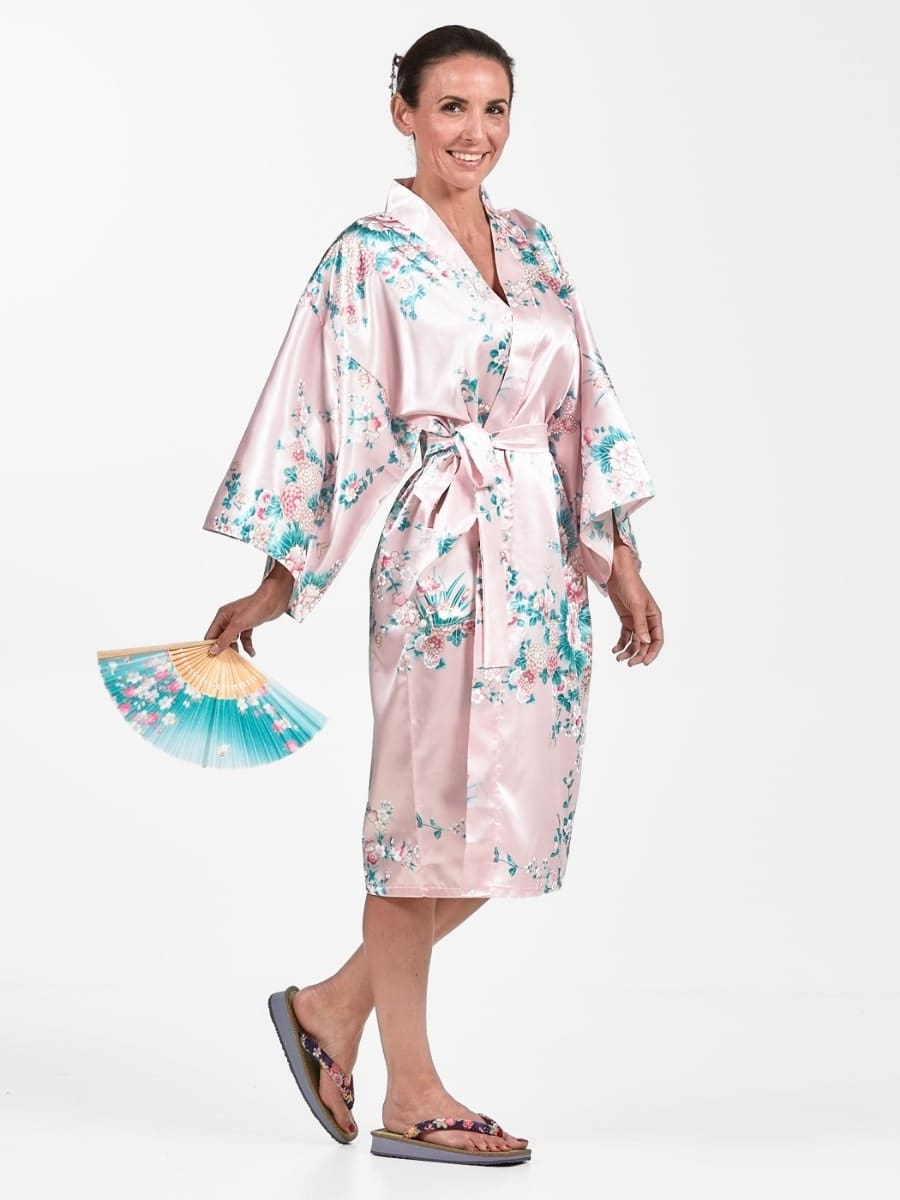 Kimono damskie Happi Peony & Iris Uniwersalny rozmiar