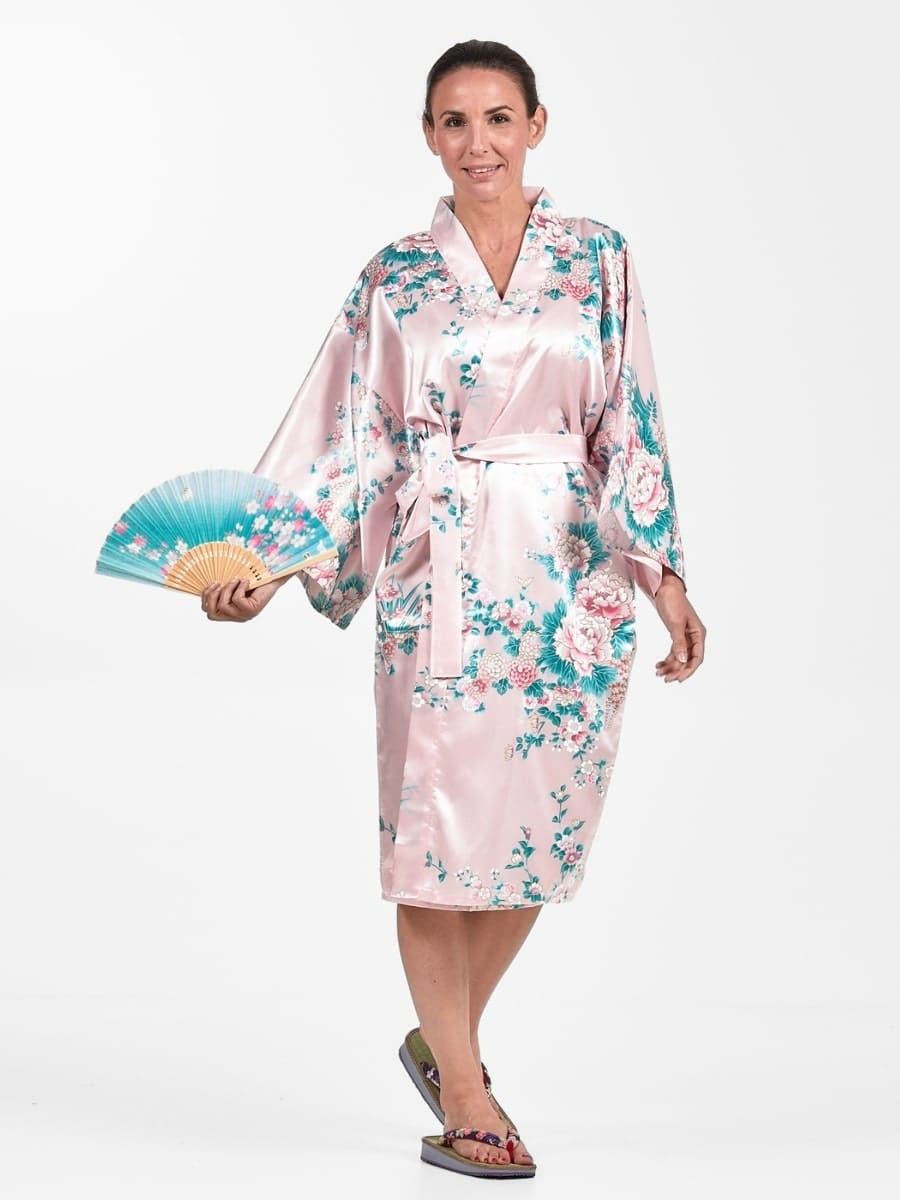 Kimono damskie Happi Peony & Iris Uniwersalny rozmiar