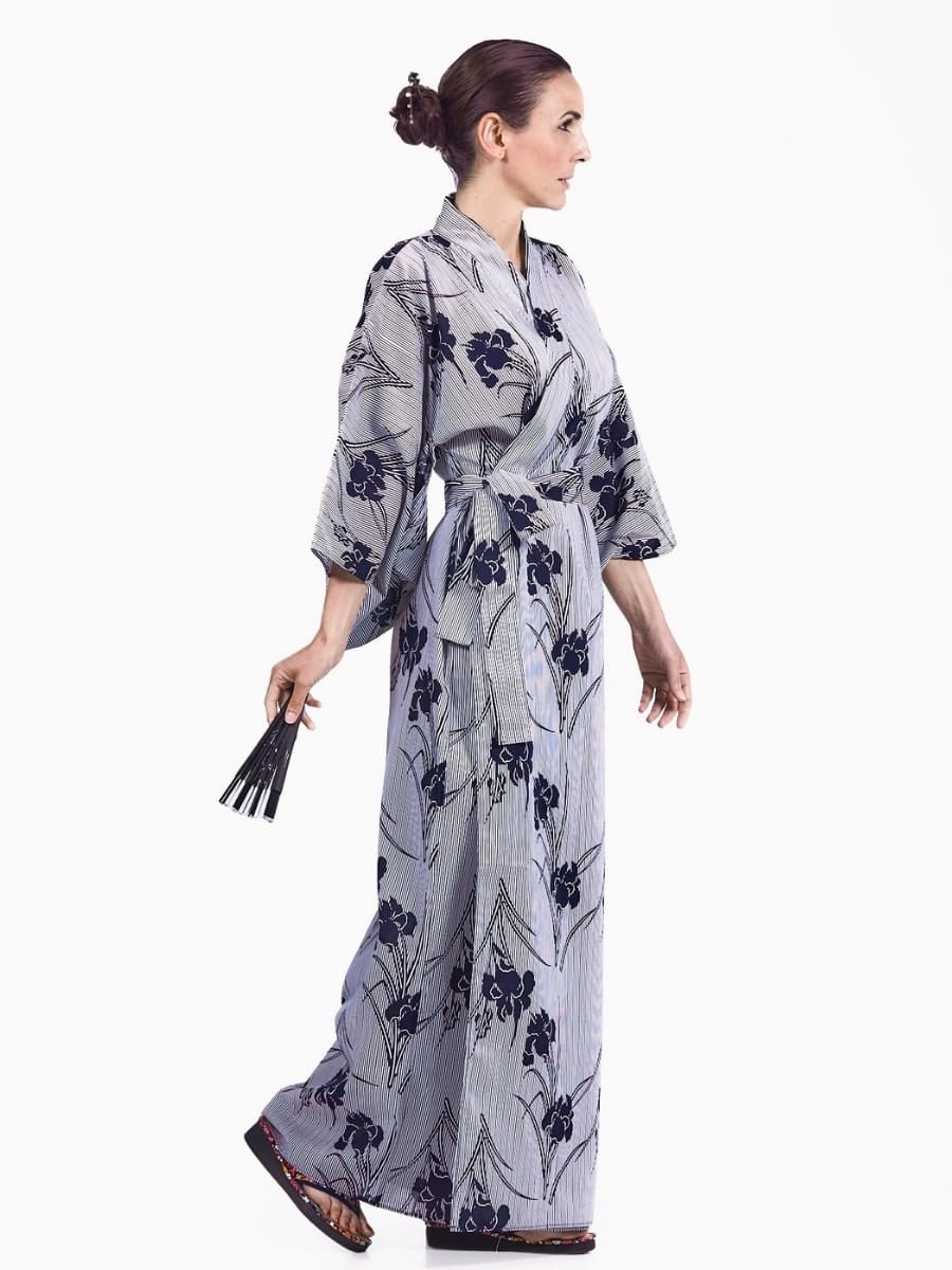 Kimono damskie Yukata Iris