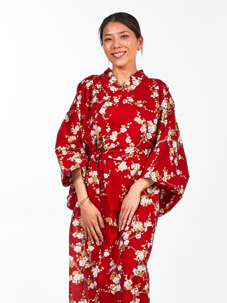 Kimono Damskie Yukata - Shiraume