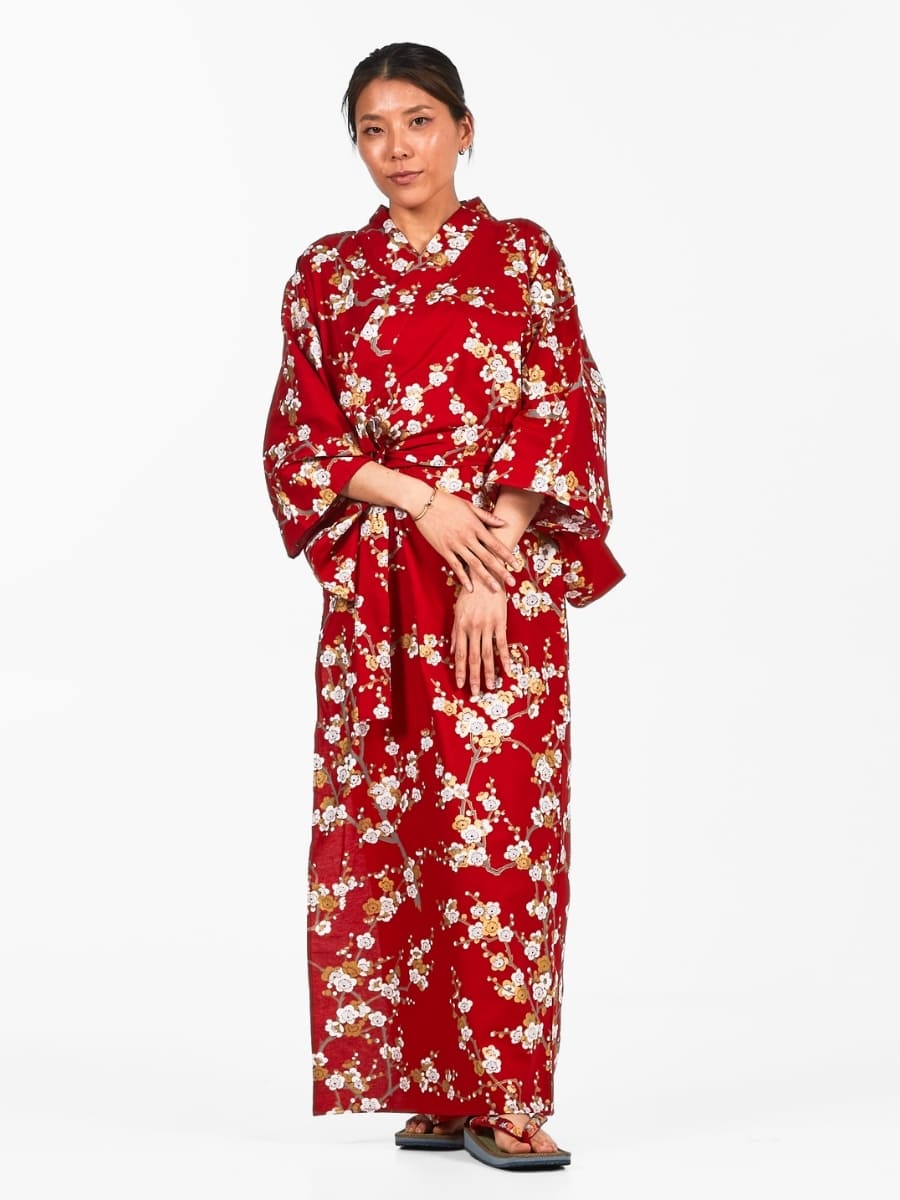 Kimono Damskie Yukata - Shiraume
