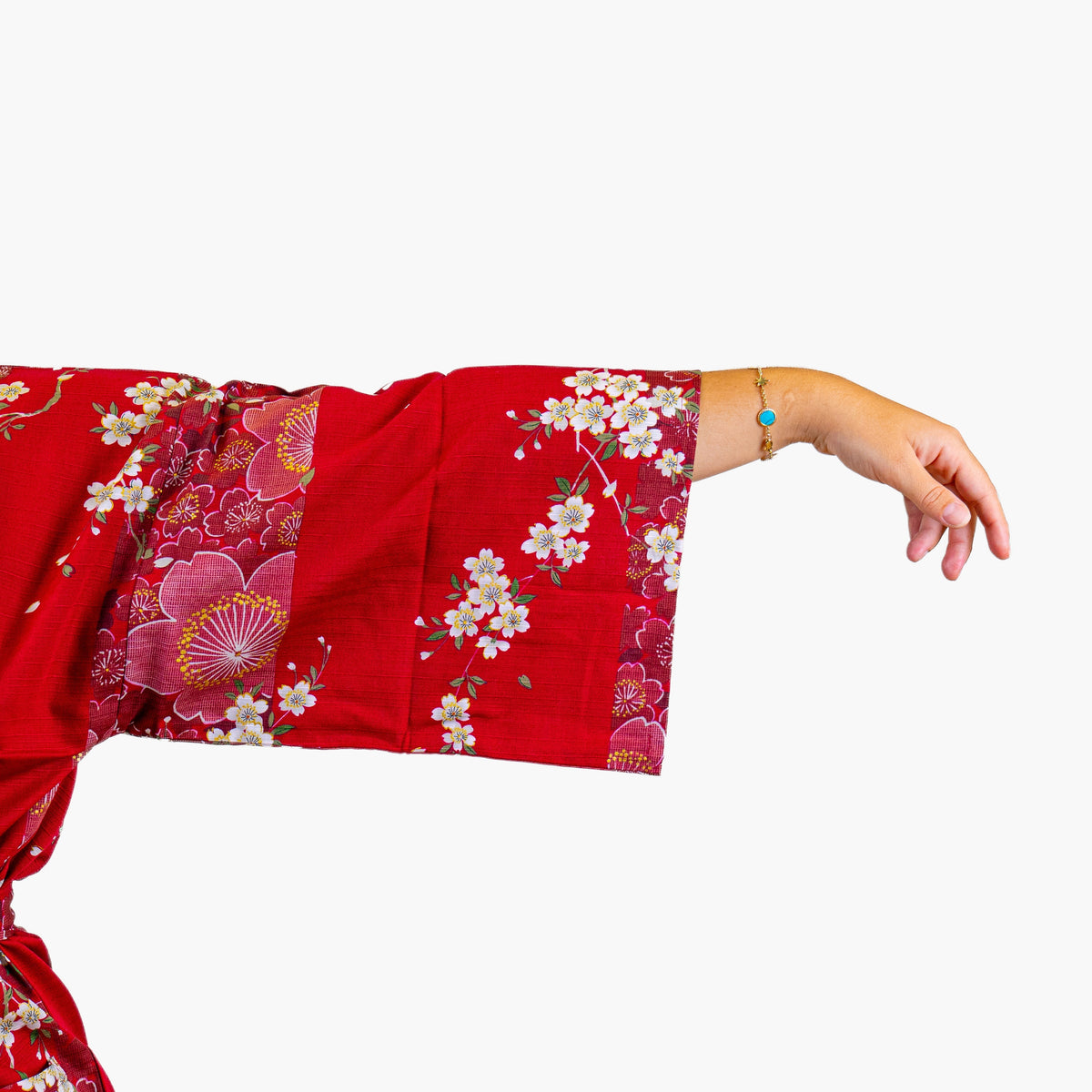 Kimono Happi Damskie – Czerwona Sakura