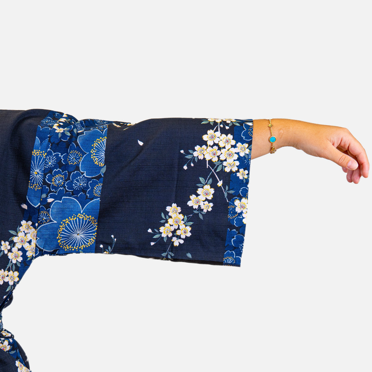 Kimono Happi Damskie – Niebieska Sakura