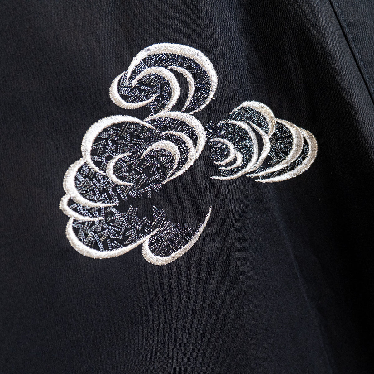 Kimono Happi Oversize Męskie - Haftowany Smok
