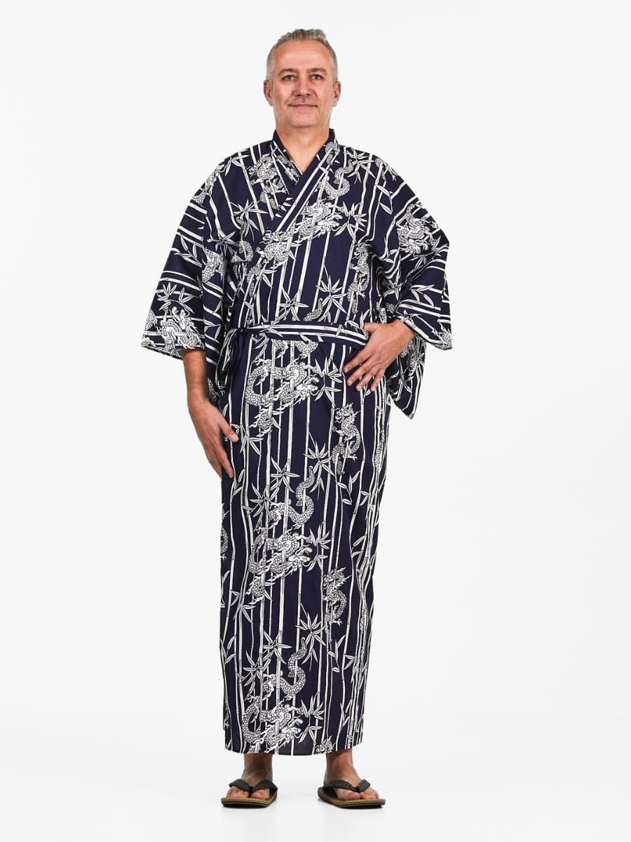 Kimono męskie Bamboo & Dragon Yukata S