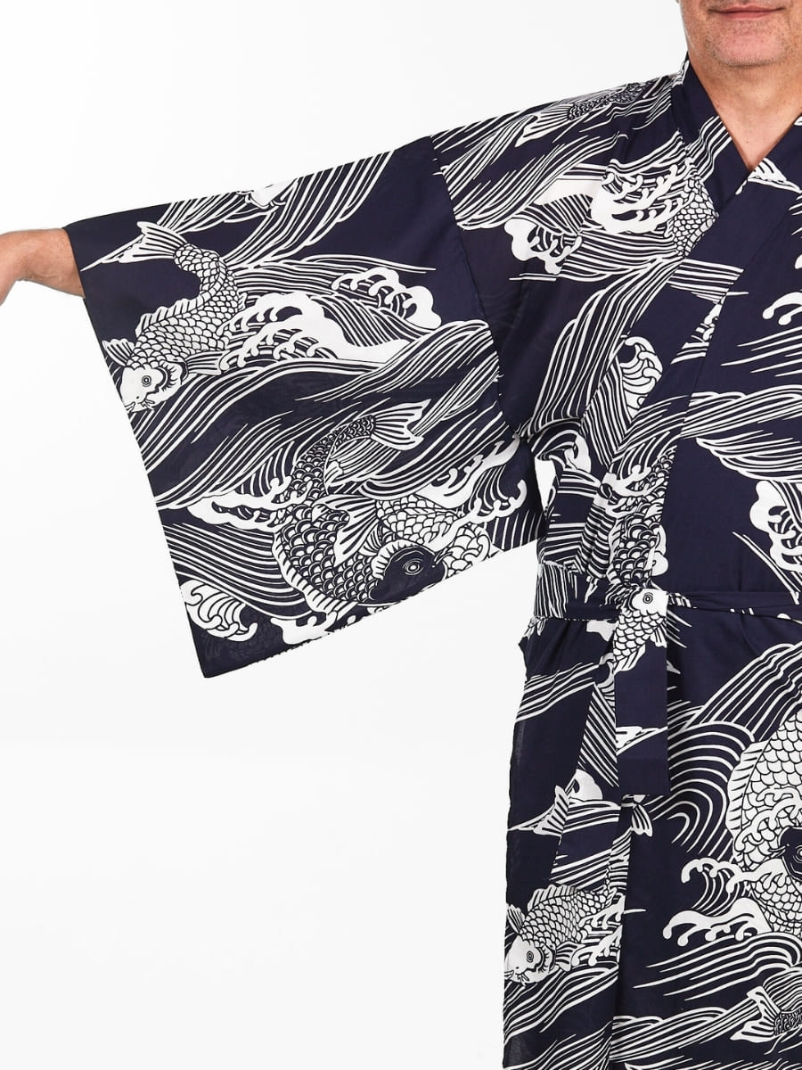 Kimono Męskie Yukata - Karpie Koi
