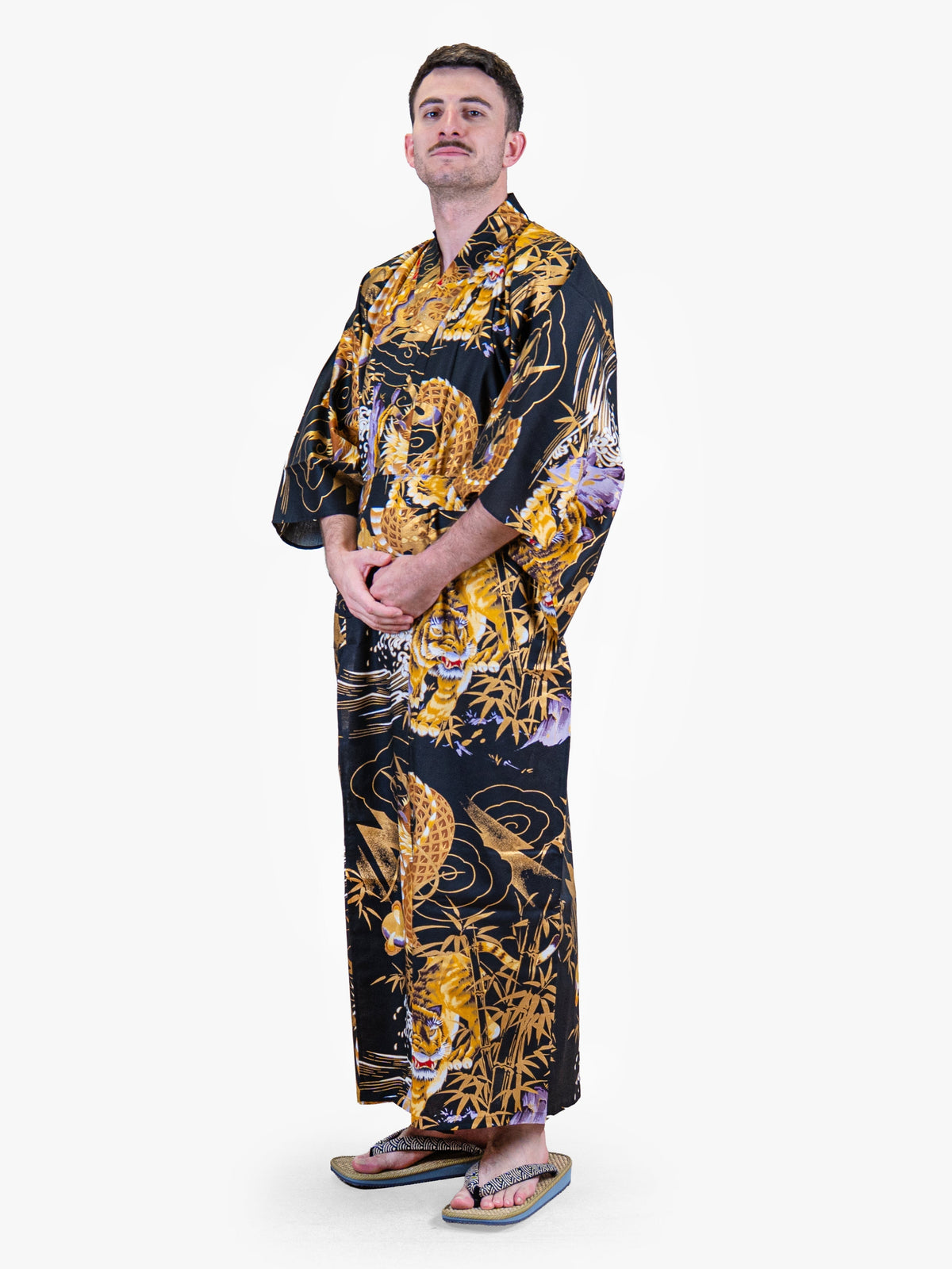 Kimono Yukata Męskie – Ryū Tora S