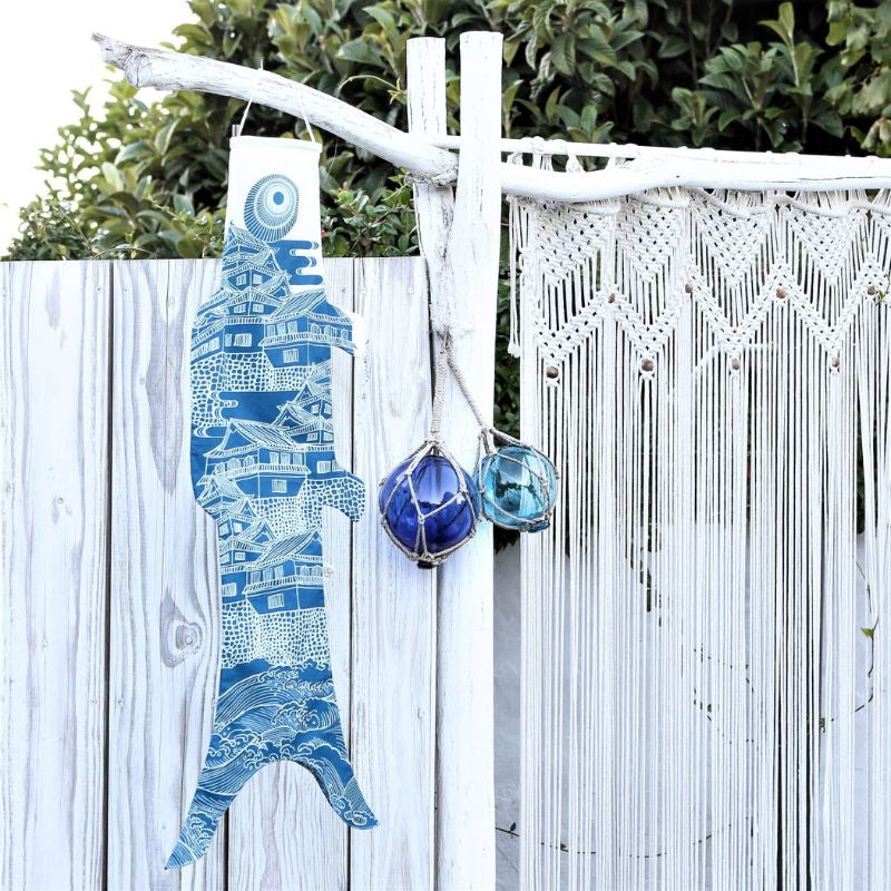 Koinobori Ôshiro Blue 70 cm