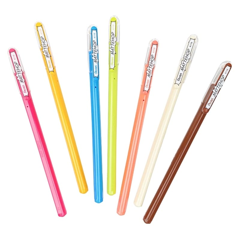 Kolorowe długopisy Pentel Mattehop Sweet Set
