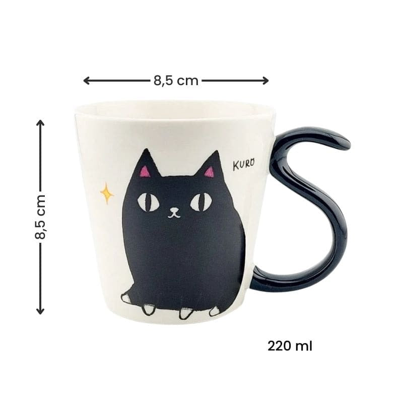 Kubek Kot Neko Kuro