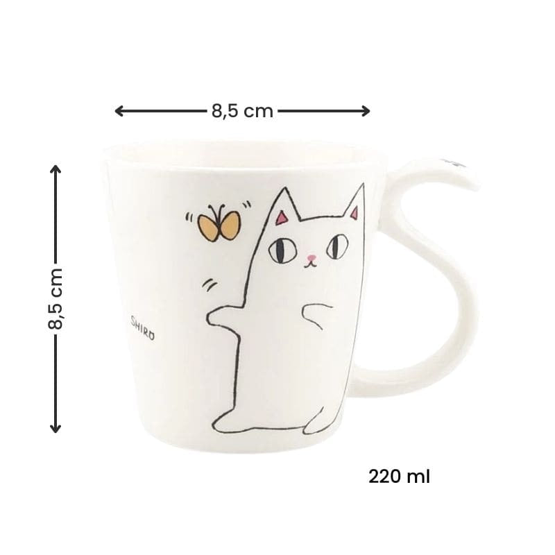 Kubek z kotem Neko Shiro