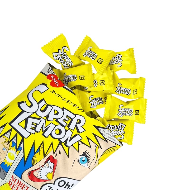Kwaśne Cukierki Cytrynowe Super Lemon Nobel