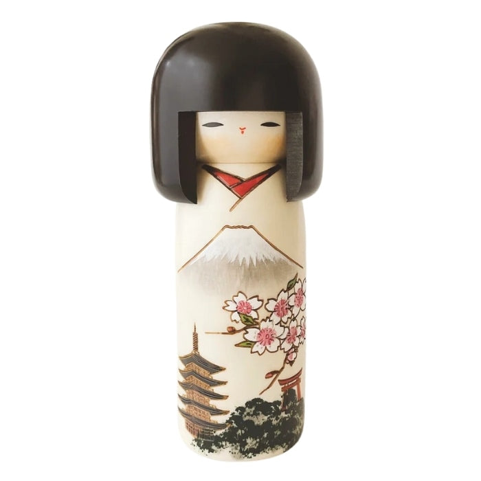 Lalka Kokeshi Mount Fuji
