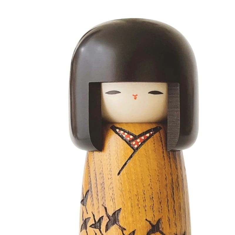 Lalka Tsuru no Mai Kokeshi