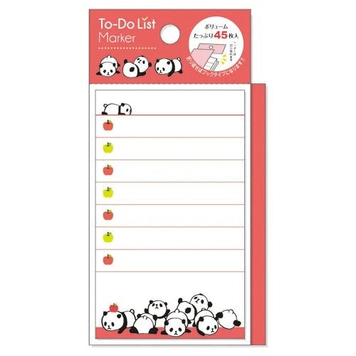 Lista rzeczy do zrobienia Kawaii Panda