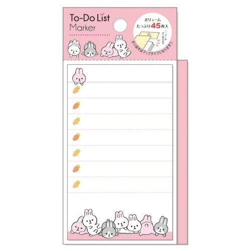 Lista rzeczy do zrobienia Kawaii Rabbit