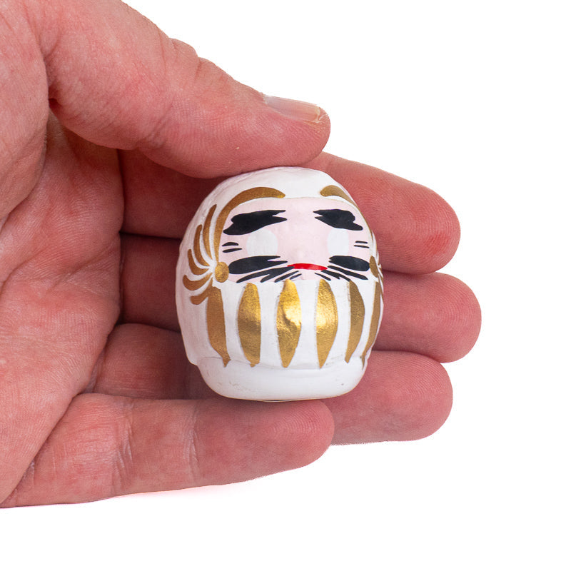 Mały Japoński Daruma 4 cm - Różne Kolory