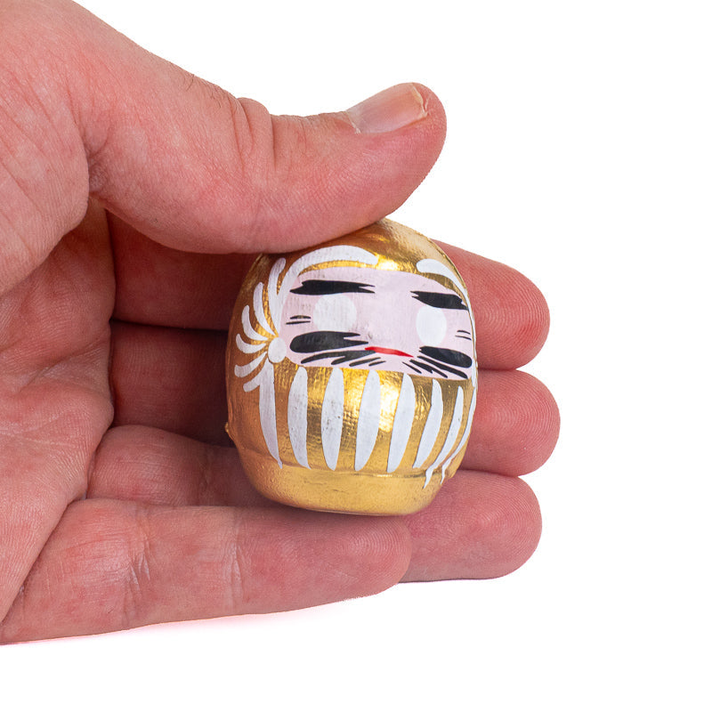 Mały Japoński Daruma 4 cm - Różne Kolory