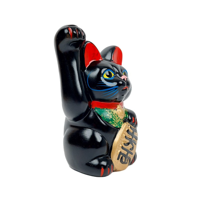 Maneki Neko Black Seto 13 cm