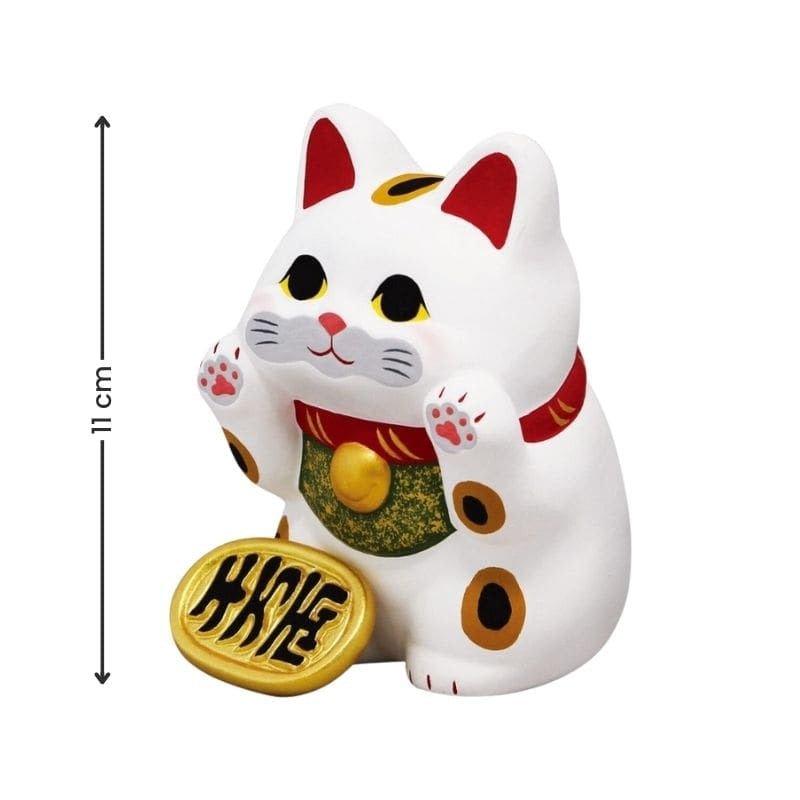 Maneki Neko Kawaii White