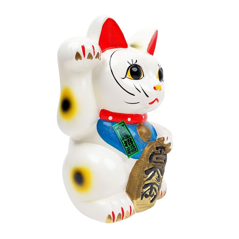 Maneki Neko White Seto 21 cm