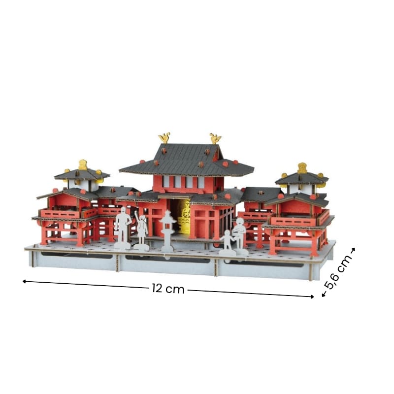 Japoński miniaturowy model - Świątynia Byōdō-in