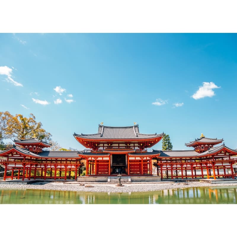 Japoński miniaturowy model - Świątynia Byōdō-in