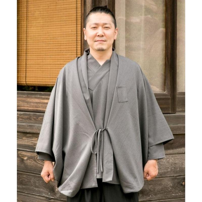 Męska kurtka Kimono w kolorze szarym Uniwersalny rozmiar