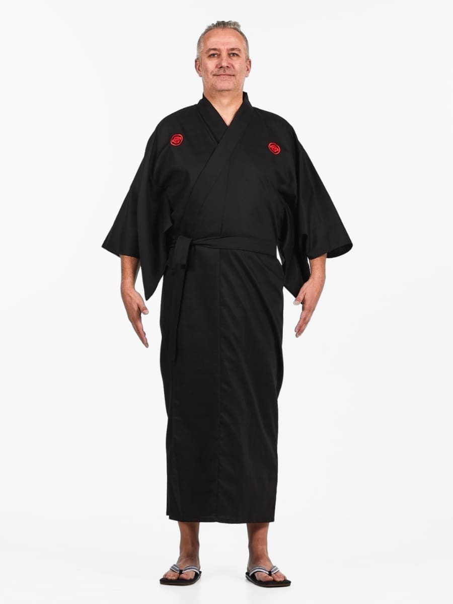 Męskie japońskie samurajskie kimono Uniwersalny rozmiar